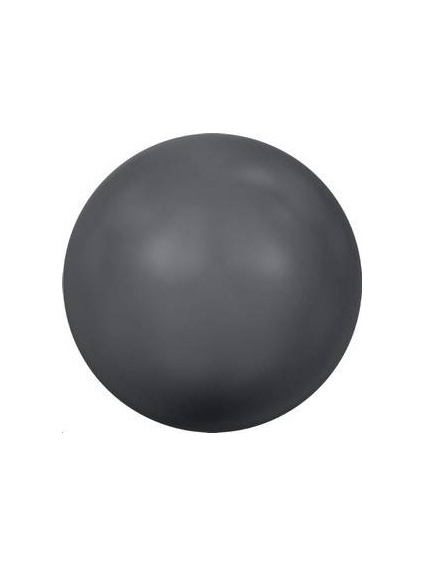 Nacre ronde 12mm dark grey  Nacrées ronde 12mm- 1 2
