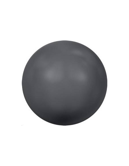 Nacre ronde 12mm dark grey  Nacrées ronde 12mm- 2