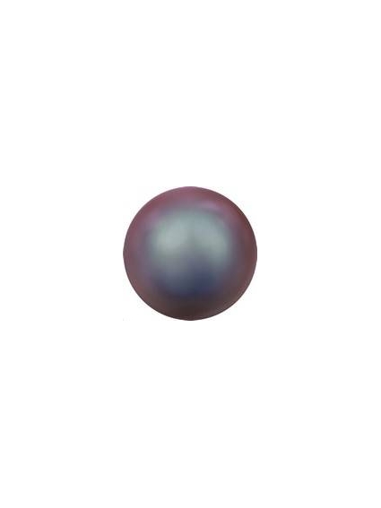 Nacre ronde 12mm iridescent red  Nacrées ronde 12mm- 1