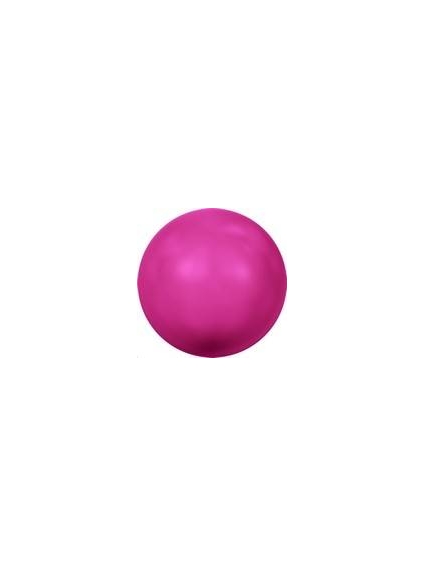 Nacre ronde 12mm neon pink   Nacrées ronde 12mm- 1