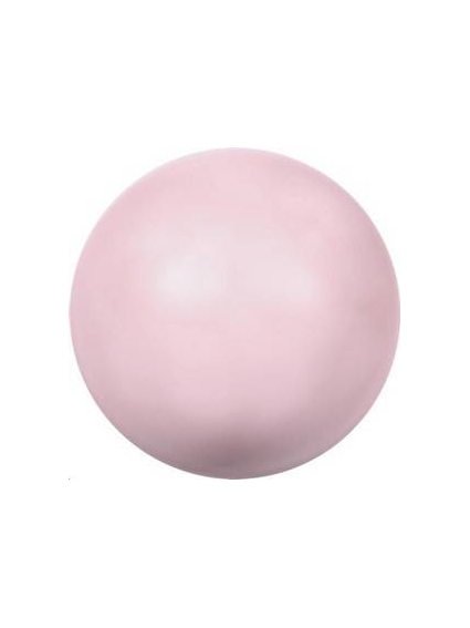 Nacre ronde 12mm pastel rose  Nacrées ronde 12mm- 1 2