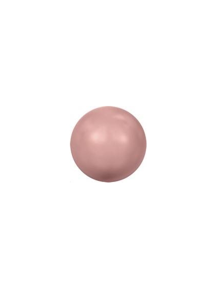 Nacre ronde 12mm pink coral   Nacrées ronde 12mm- 1