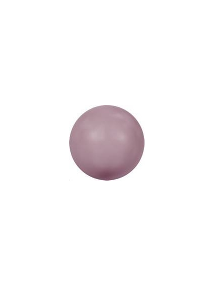 Nacre ronde 12mm powder rose  Nacrées ronde 12mm- 1