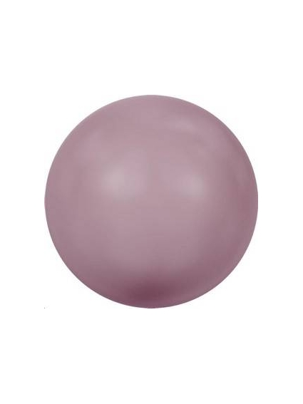 Nacre ronde 12mm powder rose  Nacrées ronde 12mm- 1 2