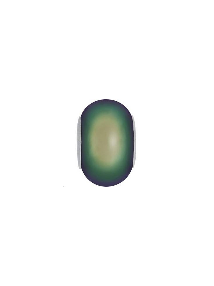 Be charmed p/st 14mm cr scara green  Becharmed Pearl & Steel- 2