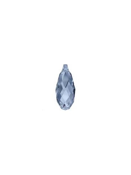 goutte briolette 11mm denim blue  Gouttes Briolette 11mm- 1