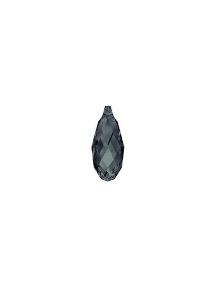 goutte briolette11mm graphite  Gouttes Briolette 11mm- 1