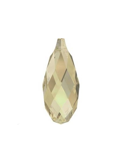 goutte briolette 11mm sand opal  Gouttes Briolette 11mm- 1 2