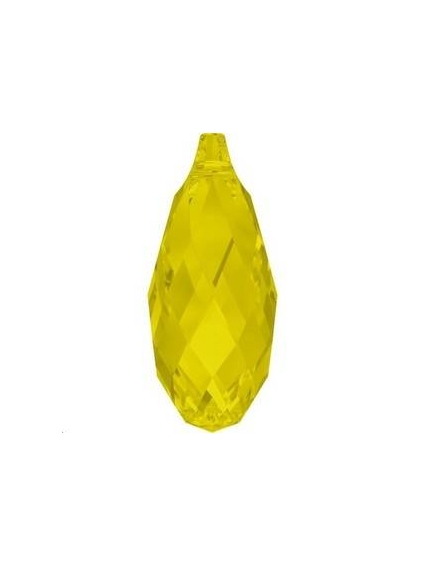 goutte briolette 11mm yellow opal  Gouttes Briolette 11mm- 1 2