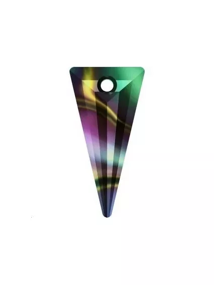 Spike pendant 28mm Cr rainbow dark  Spike Pendants- 1 2