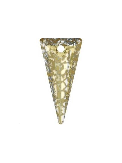 Spike pendant 39mm Cr gold patina  Spike Pendants- 1 2