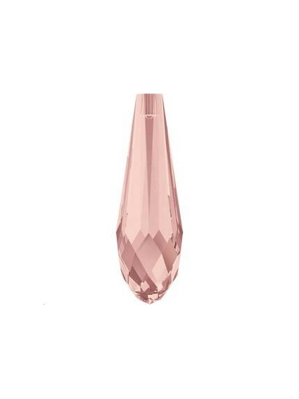 Pure drop pendant 30mm blush rose  Pure drop 30mm- 1 2