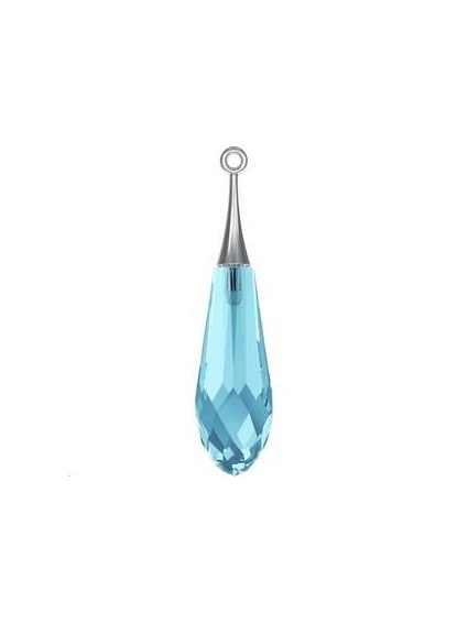 Pure drop pendant 44mm + bélière  Pure drop 44mm avec bélière- 1 2
