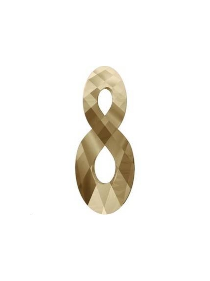 Infinity pendant 18mm Cr g shadow  Infinity- 1 2