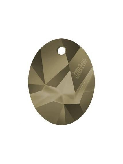 Kaputt oval 26mm cr met l.gold  Kaputt pendants oval- 1 2