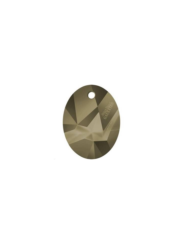 Kaputt oval 26mm cr met l.gold  Kaputt pendants oval- 2