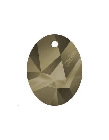 Kaputt oval 26mm cr met l.gold  Kaputt pendants oval- 2