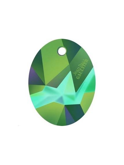 Kaputt oval 26mm C scarabaeus green  Kaputt pendants oval- 1 2