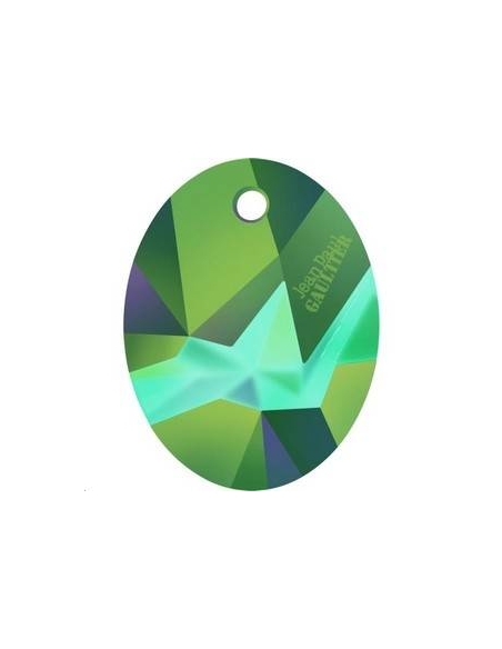 Kaputt oval 26mm C scarabaeus green  Kaputt pendants oval- 2 Kaputt oval 26mm C scarabaeus green  Kaputt pendants oval- 2