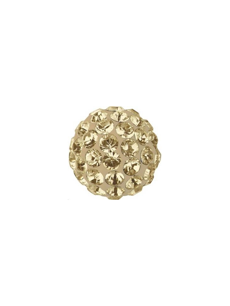 Pave ball 6mm cr golden shadow  Pave ball 6mm- 2