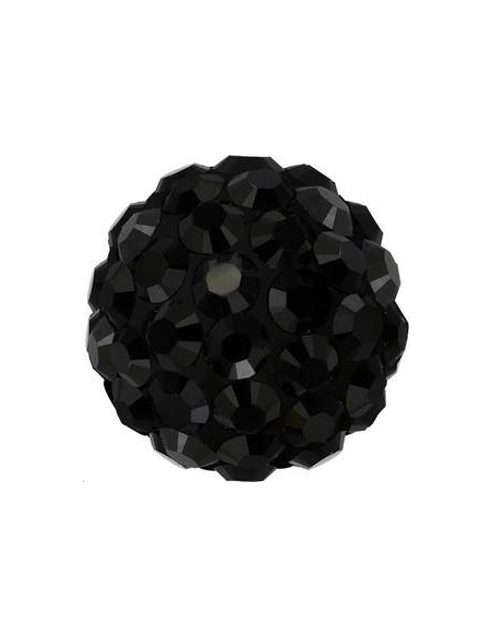 Pave ball 6mm jet  Pave ball 6mm- 2 Pave ball 6mm jet  Pave ball 6mm- 2