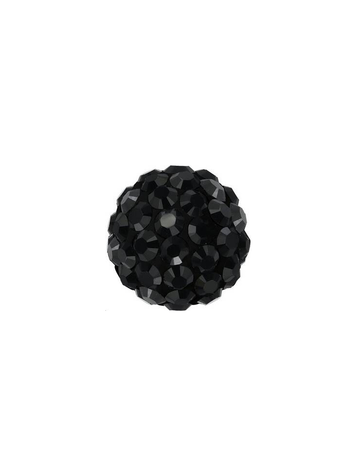Pave ball 6mm jet hematite  Pave ball 6mm- 2