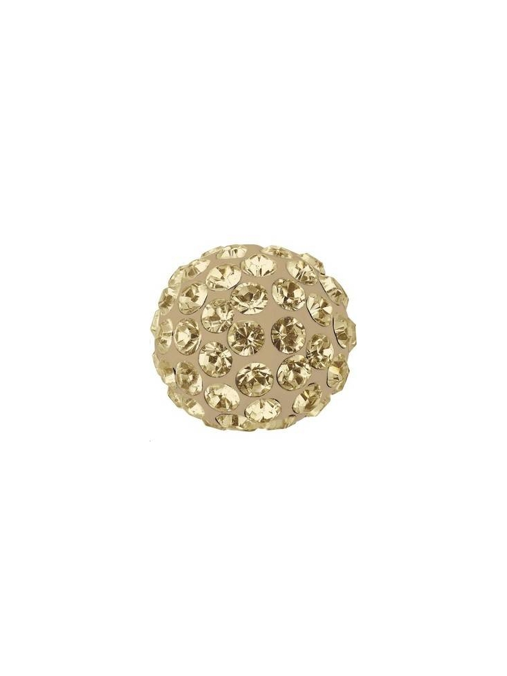 Pave ball 8mm cr golden shadow  Pave ball 8mm- 2