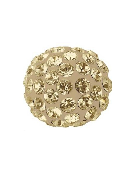 Pave ball 8mm cr golden shadow  Pave ball 8mm- 2