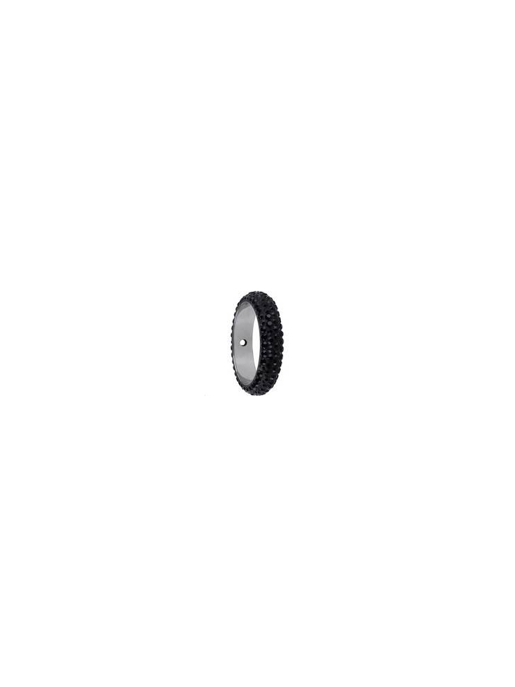 Pave ring 18.5mm 2 trous  Pave ring 18.5mm 2 trous- 1