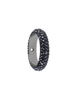 Pave ring 18.5mm 2 trous Pave ring 18.5mm 2 trous- 1