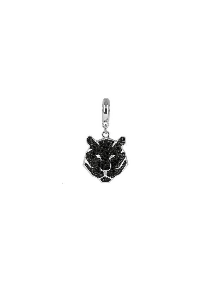 Pave charms Tigre16mm jet  Charms- 2