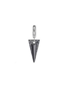 Spike charms 18mm cr silver night Charms- 1