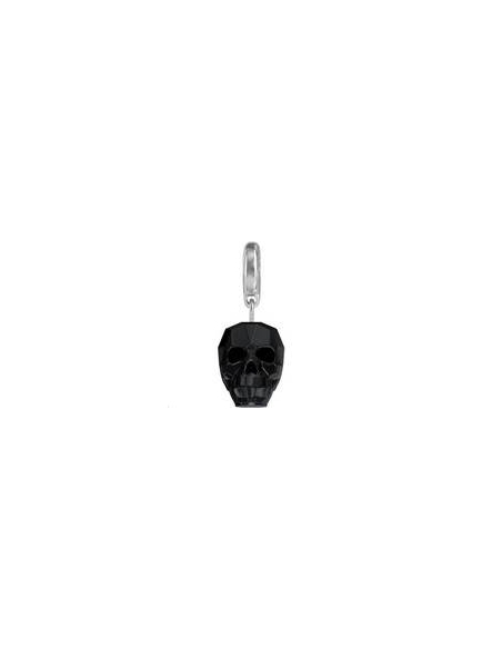 Skull charms 13mm jet  Charms- 1