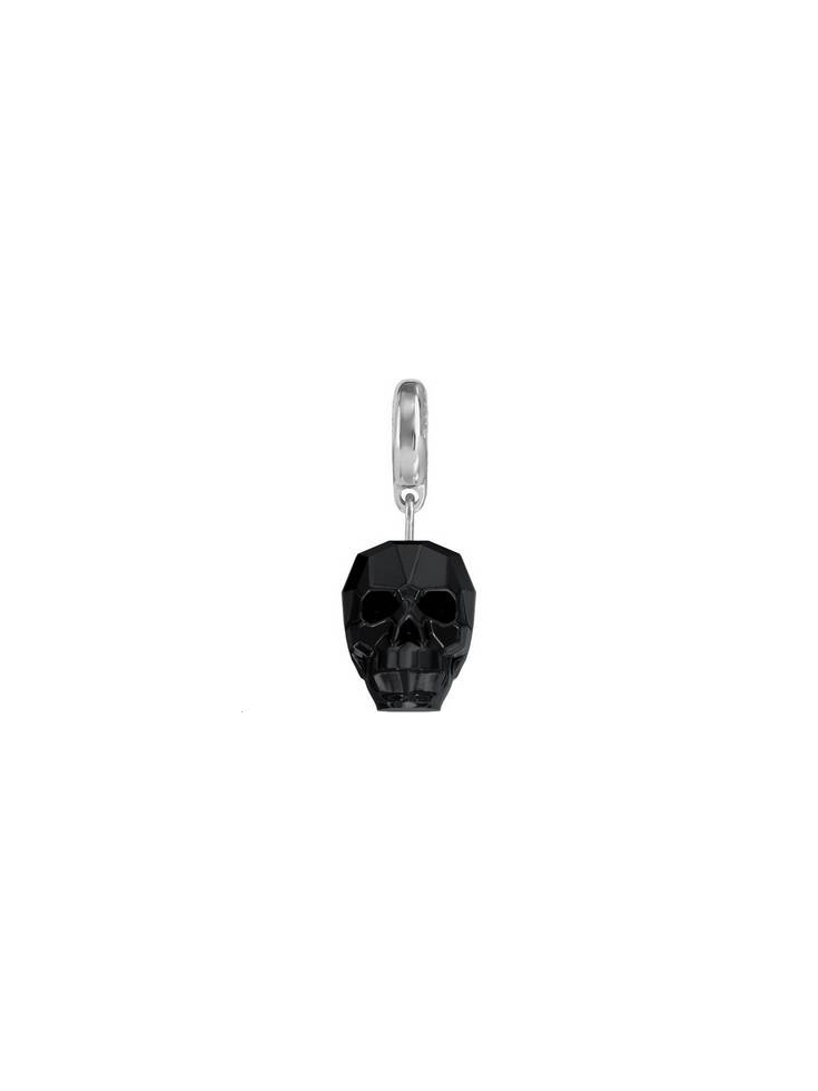 Skull charms 13mm jet  Charms- 2