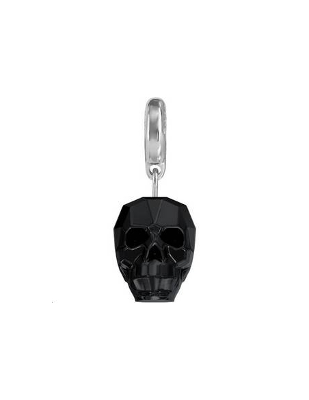 Skull charms 13mm jet  Charms- 2