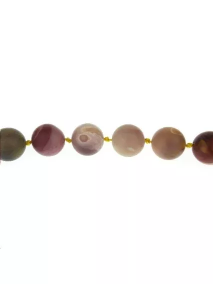 Mookaite 17-18mm  Les perles rondes 18-19mm en lot- 1