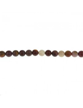 Mookaïte 9-10mm Les perles rondes 10-11mm en lot- 1