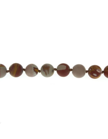 Jaspe noreena 9-10mm  Les perles rondes 10-11mm en lot- 1