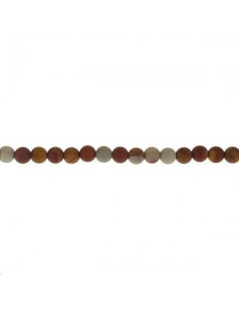 Jaspe noreena 5-6mm Les perles rondes 6-7mm en lot- 1