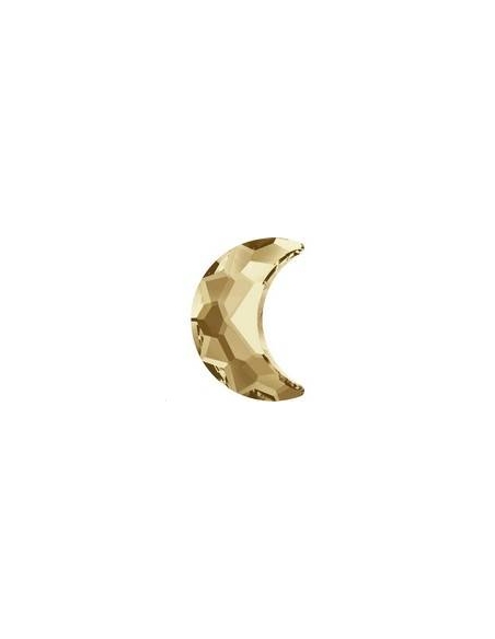 Moon flat back 8mm cr golden shadow  Moon flat back (2813)- 1