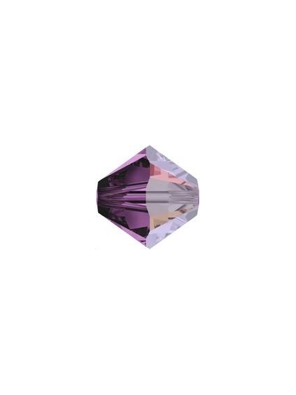 Lot toupies 4MM Amethyst satin  Toupies 4mm satin (5301/5328)- 1