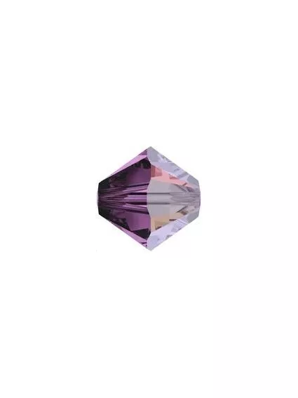 Lot toupies 4MM Amethyst satin  Toupies 4mm satin (5301/5328)- 1