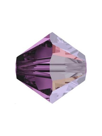 Lot toupies 4MM Amethyst satin  Toupies 4mm satin (5301/5328)- 1 2