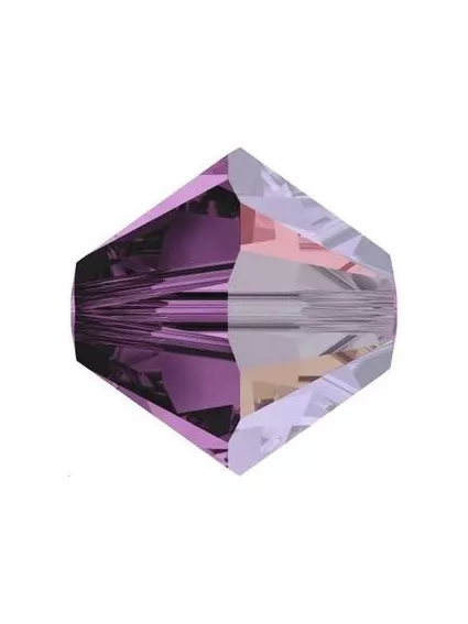 Lot toupies 4MM Amethyst satin  Toupies 4mm satin (5301/5328)- 1 2