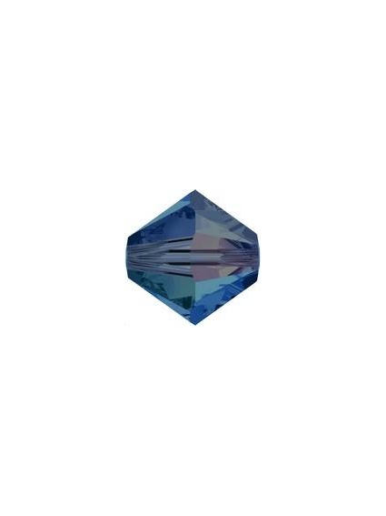 Lot toupies 4MM Capri blue AB 2X   Toupies 4mm AB2X (5301/5328)- 1