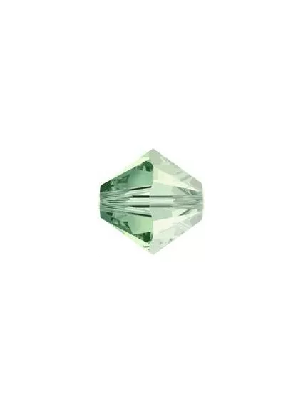 Lot toupies 4MM Chrysolite satin  Toupies 4mm satin (5301/5328)- 1