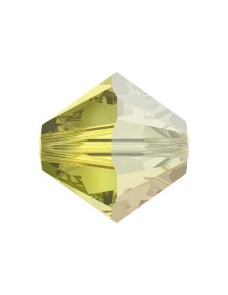 Lot toupies 4MM Jonquil satin  Toupies 4mm satin (5301/5328)- 2 Lot toupies 4MM Jonquil satin  Toupies 4mm satin (5301/5328)- 2