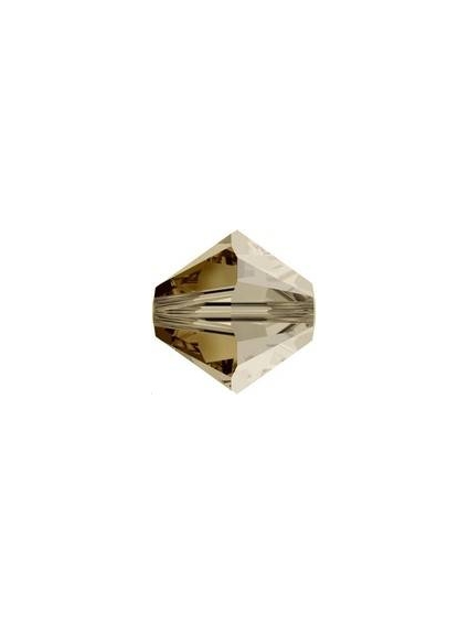 Lot toupies 4MM L.col. topaz satin  Toupies 4mm satin (5301/5328)- 1