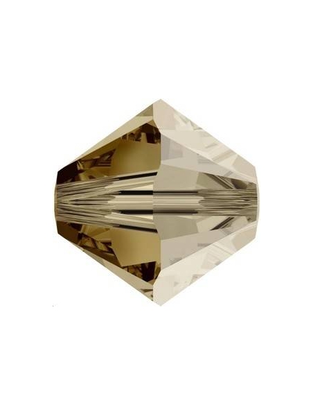 Lot toupies 4MM L.col. topaz satin  Toupies 4mm satin (5301/5328)- 2 Lot toupies 4MM L.col. topaz satin  Toupies 4mm satin (5301/5328)- 2