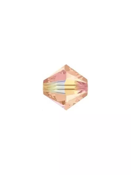 Lot toupies 4MM L.peach AB 2X  Toupies 4mm AB2X (5301/5328)- 1